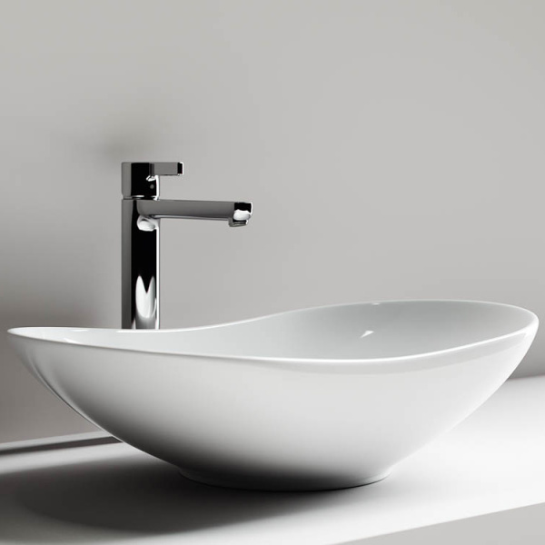 Раковина Ceramica Nova Element 62 см накладная CN6015 (детальная фотография), современные, hi-tech