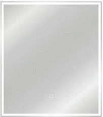 Зеркальный шкаф с подсветкой Style Line Квартет 65 см белый