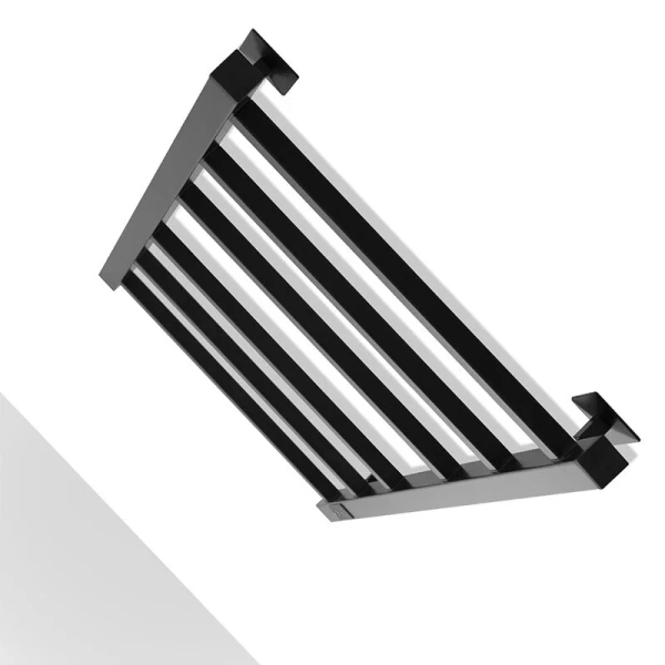 Полотенцесушитель электрический Energy Cube 40x90 см черный матовый EETR0CUBE09040R905M (детальная фотография), черный