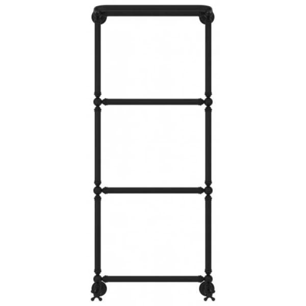 Полотенцесушитель водяной Сунержа Ренессанс 50х126 см черный матовый 31-0281-1250 (детальная фотография), черный