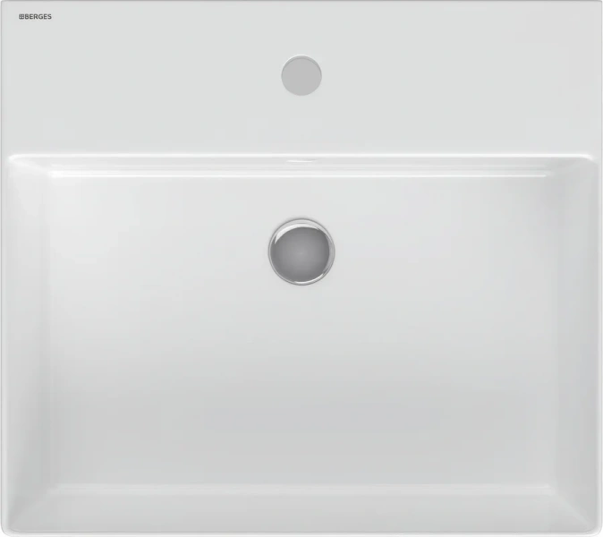 Раковина BERGES Ego 50 см белая 182002 (детальная фотография), белые