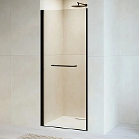 Душевая дверь в нишу RGW Passage PA-103-B 80 см профиль черный, стекло прозрачное