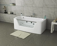 Ванна акриловая Grossman 150x85 см белая