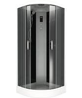 Душевая кабина Bas Альба 100, цвет чёрный