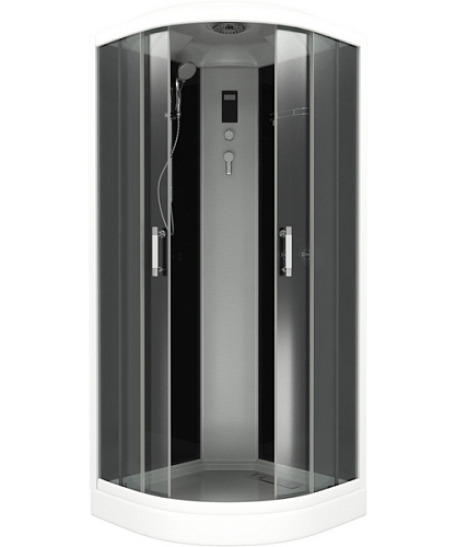 Душевая кабина Bas Альба 100, цвет чёрный - фото 2