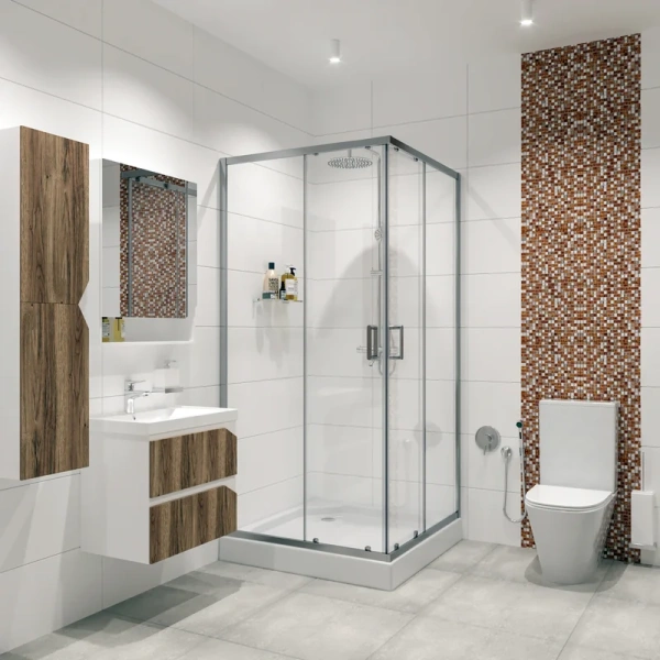 Душевой уголок Niagara Nova 100x100 см квадратный 66090811 (детальная фотография)