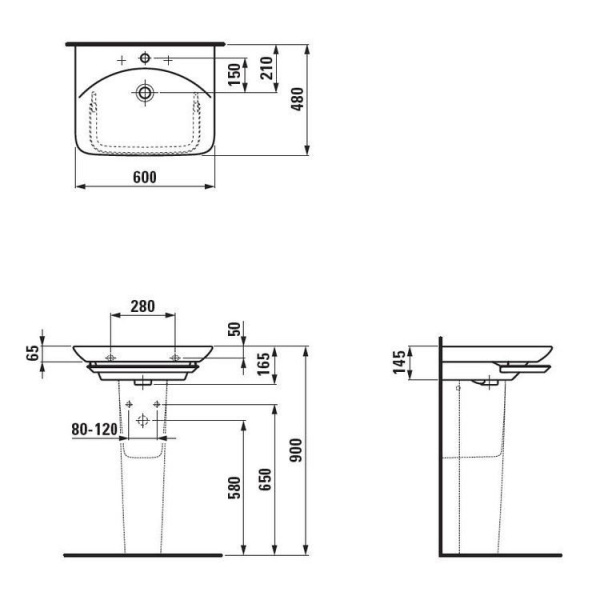 Схема (детальная фотография), напольные