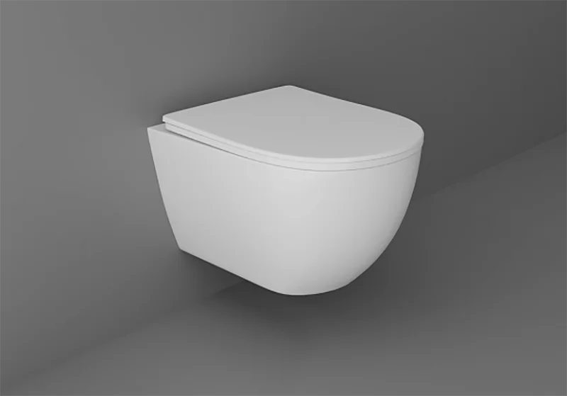 Унитаз подвесной Акватек Европа белый AQ1900T-00 (детальная фотография), белые