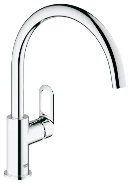 Смеситель для кухни Grohe BauEdge поворотный 31367000 (детальная фотография)