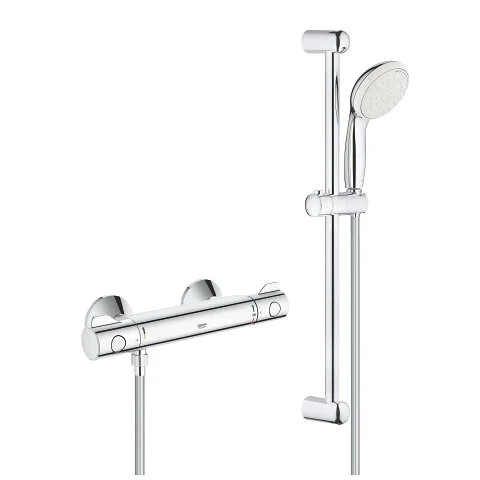 Душевой комплект Grohe Grohtherm 800 хром 34565001 (детальная фотография)