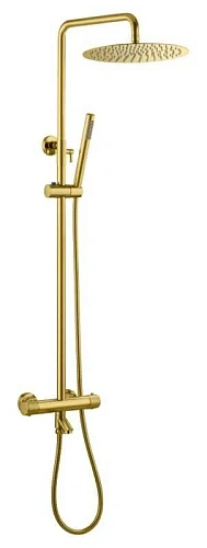 Душевая стойка Boheme Uno золото матовое - фото 5