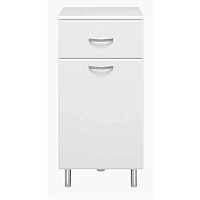 Тумба напольная Misty Люси 40 см с бельевой корзиной