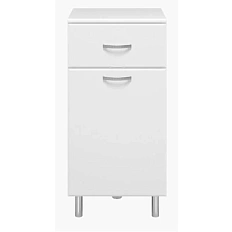 Тумба напольная Misty Люси 40 см с бельевой корзиной