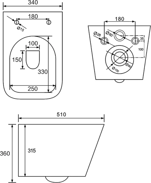Унитаз с инсталляцией Berges Floe S клавиша черная Soft Touch/хром 043366 (детальная фотография) index_3