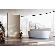 Ванна акриловая Abber 170x80 см белая