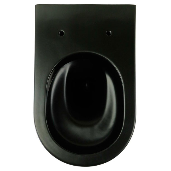 Унитаз подвесной Migliore Monaco черный 32063 (детальная фотография), без бачка, со скрытым бачком