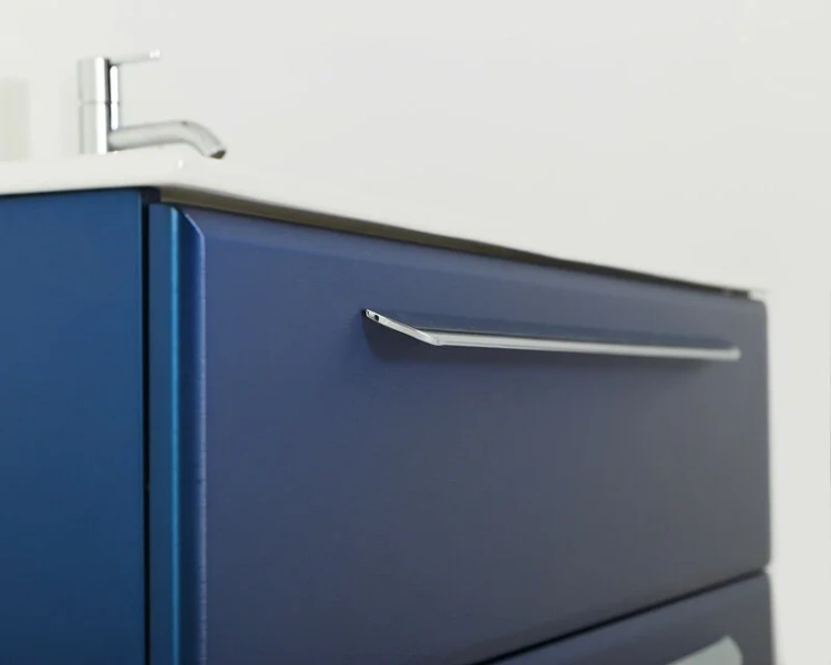 Тумба под раковину подвесная Cezares Eco 80 см Sapfiro ECO-CER-800-2C-SO-SPF-P (детальная фотография), подвесная, пристенная