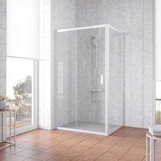 Душевой уголок стекло прозрачное Vegas-glass ZP+ZPV 105х70 01