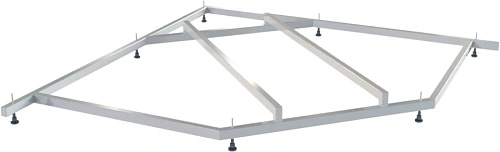 Ножки для ванны Акватек Ума 130х130 см хром - фото 4