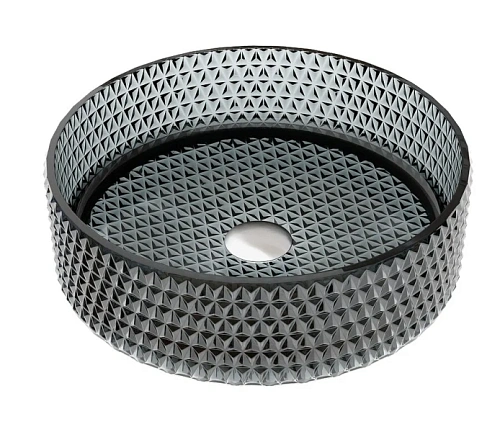 Раковина Ceramica Nova Cristal 36 см черная - фото 1