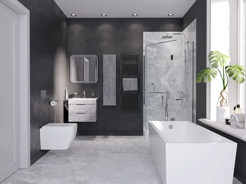 Ванна акриловая Grossman 180x80 см отдельностоящая GR-2021 (детальная фотография), 180x80 см