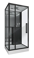 Душевая кабина Grossman 100x90 см черная