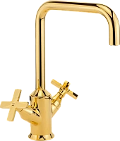 Смеситель для раковины Migliore Sirius золото