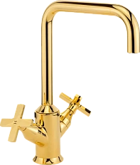 Смеситель для раковины Migliore Sirius золото