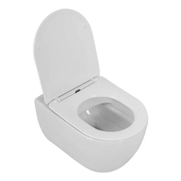 Унитаз подвесной Cezares Comfort CZR-191-TH безободковый (детальная фотография), современные, hi-tech