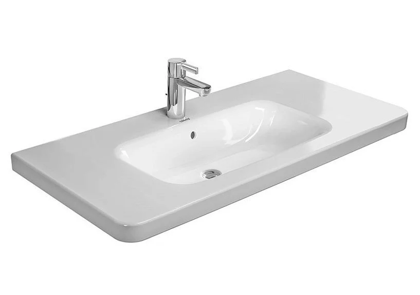 Раковина консоль Duravit Durastyle DS 9873, 232010 (детальная фотография), пристенные