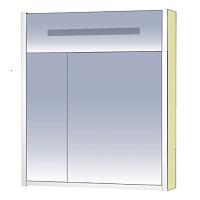 Зеркальный шкаф, цвет бежевый, Misty Джулия