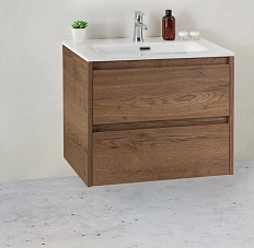 Тумба под раковину подвесная BelBagno Kraft 70 см rovere tabacco