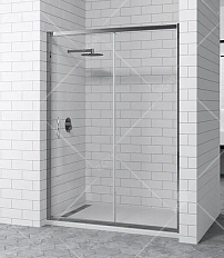 Душевая дверь в нишу RGW Passage PA-016 140 см прозрачное стекло, профиль хром