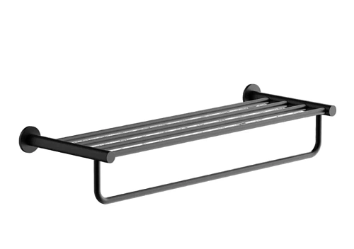 Полотенцедержатель Sancos Base черный матовый - фото 2