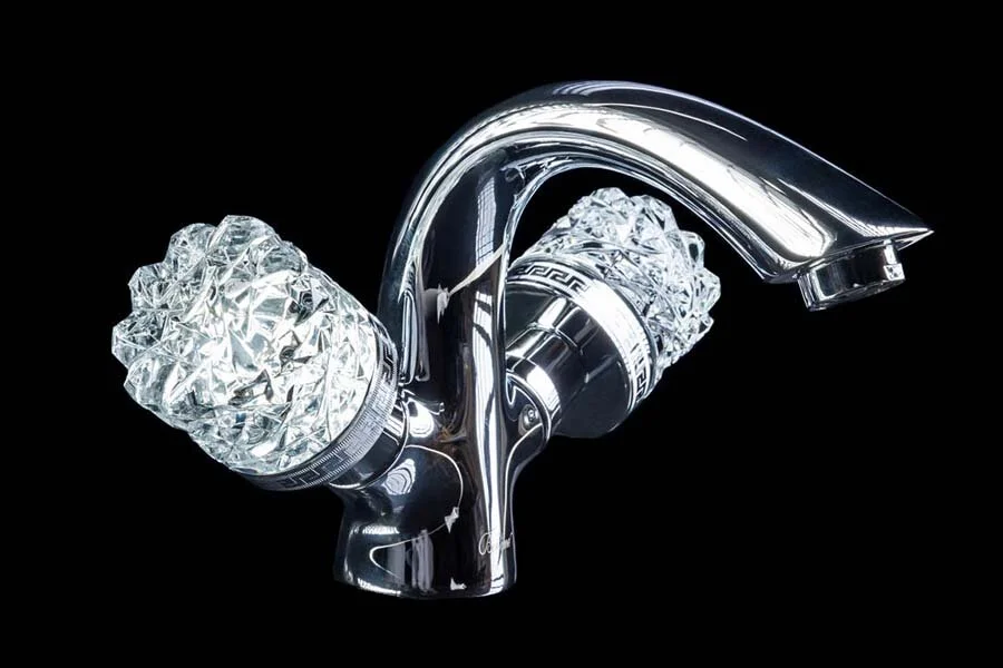 Смеситель для раковины Boheme Crystal хром 271-CRST (детальная фотография)