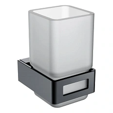 Стакан для ванной Boheme Q Shine Gun Metall