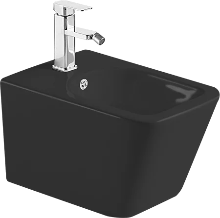 Биде подвесное Timo Soli черное матовое TK-304MB (детальная фотография)