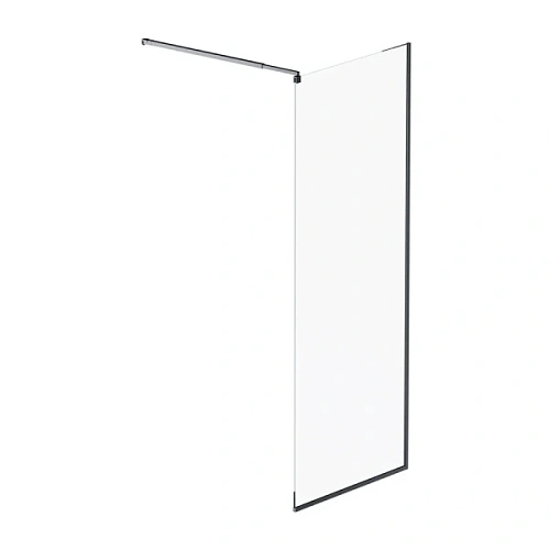 Душевая перегородка Am.Pm Func 80 см профиль черный - фото 2