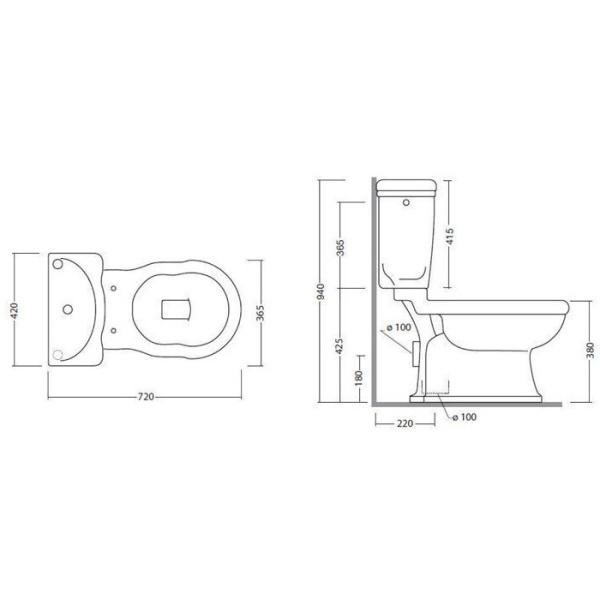 Схема (детальная фотография), с бачком