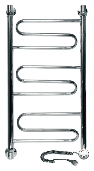 Полотенцесушитель электрический Ника Curve 80х40 см правый ЛЗ 80/40 прав (детальная фотография)