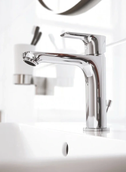 Смеситель для раковины Ideal Standard Connect Air хром A7008AA (детальная фотография), современные, hi-tech