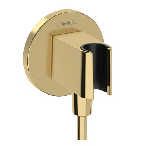Шланговое подсоединение Hansgrohe FixFit полированное золото - фото 6