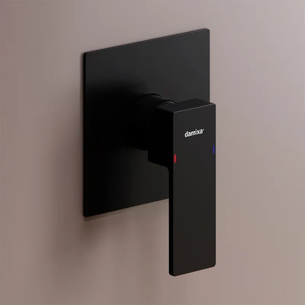 Смеситель для душа Damixa Gala черный 537500300 (детальная фотография), для душа