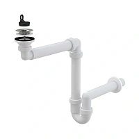 Сифон для раковины Акватон пристенный