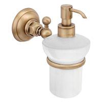 Дозатор жидкого мыла для ванной, тёмная бронза, Nicolazzi Classica