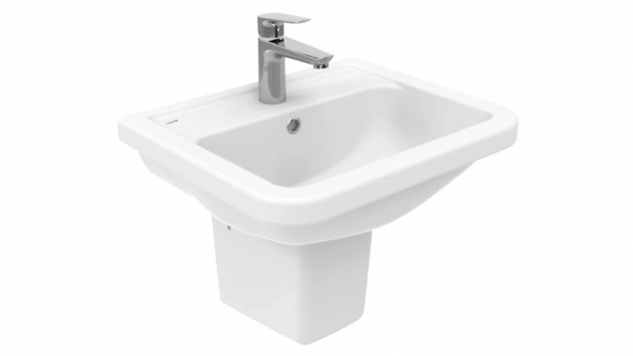 Раковина Creavit Key 50 см белая KY050-00CB00E-0000 (детальная фотография)