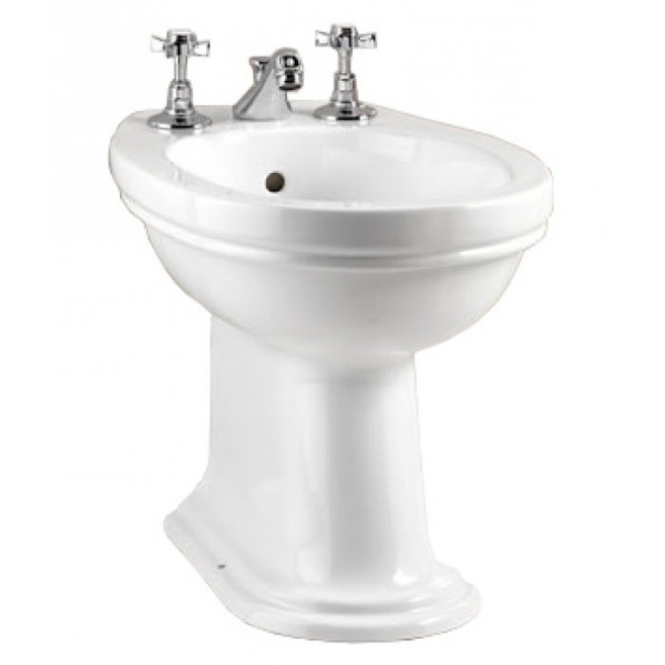 Биде напольное Devon & Devon Rose с тремя отверстиями под смеситель IBBID(3)FROSE (детальная фотография)