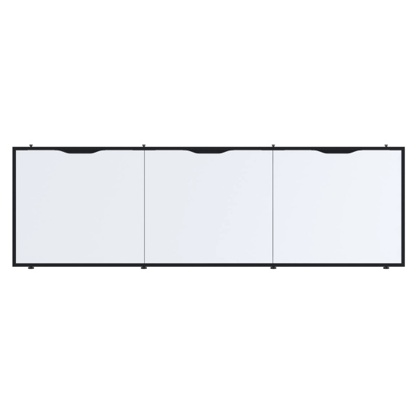 Фронтальная панель 1Marka Grunge Loft 180 см Супер Айс белый GL180IceWhite (детальная фотография)