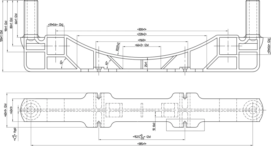 Ножки для акриловой ванны Villeroy & Boch регулируемые U99740000 (детальная фотография) index_1