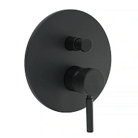 Смеситель для душа Migliore Fortis Black матовый черный